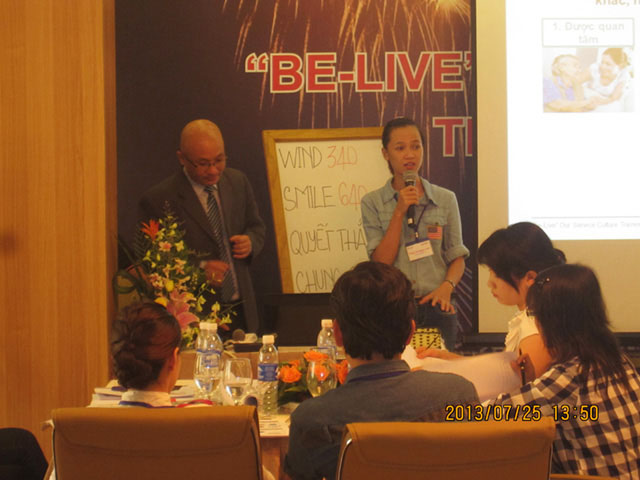 Be-live Our Service Culture - Sony (ngày 25 & 26-07-2013)